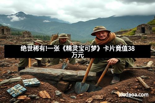 绝世稀有!一张《精灵宝可梦》卡片竟值38万元